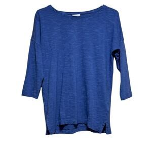 Columbia Womens Blue Long Sleeve Performance Top XS Casual Athletic